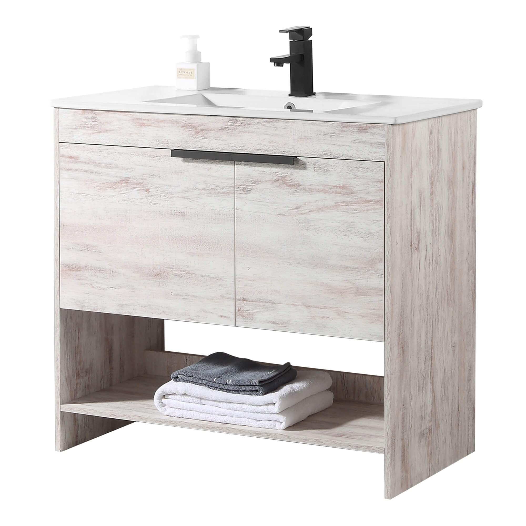 Fine Fixtures Phoenix 36 Inch Bathroom Vanity with Sink – Modern